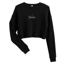 Women's Signature Jalani Embroidered Premium Crop Sweatshirt